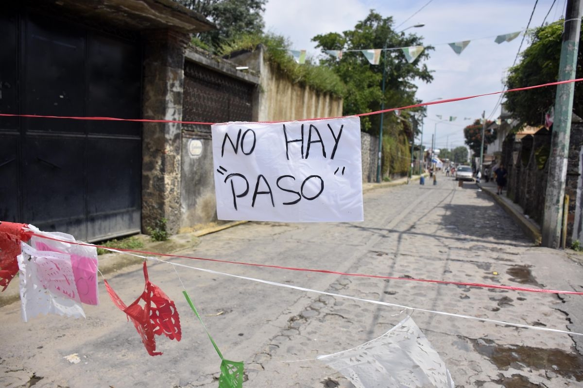Esperan hoy reapertura de avenida en Ocotepec