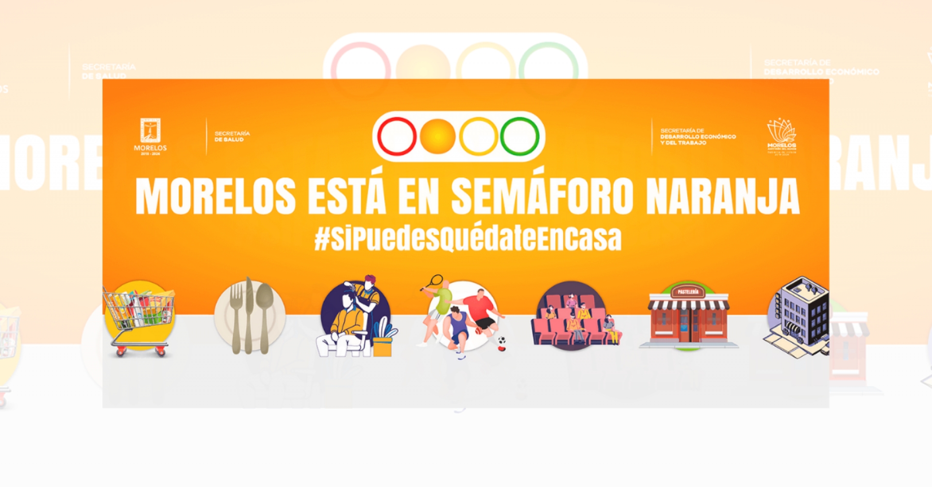 Milagroso semáforo naranja