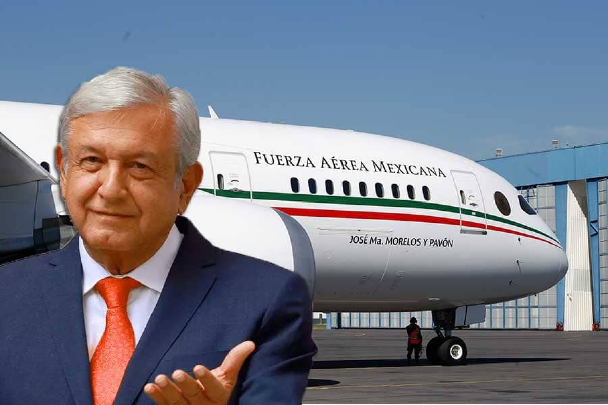 AMLO ofrece avión presidencial para fiestas, viajes familiares o ejecutivos