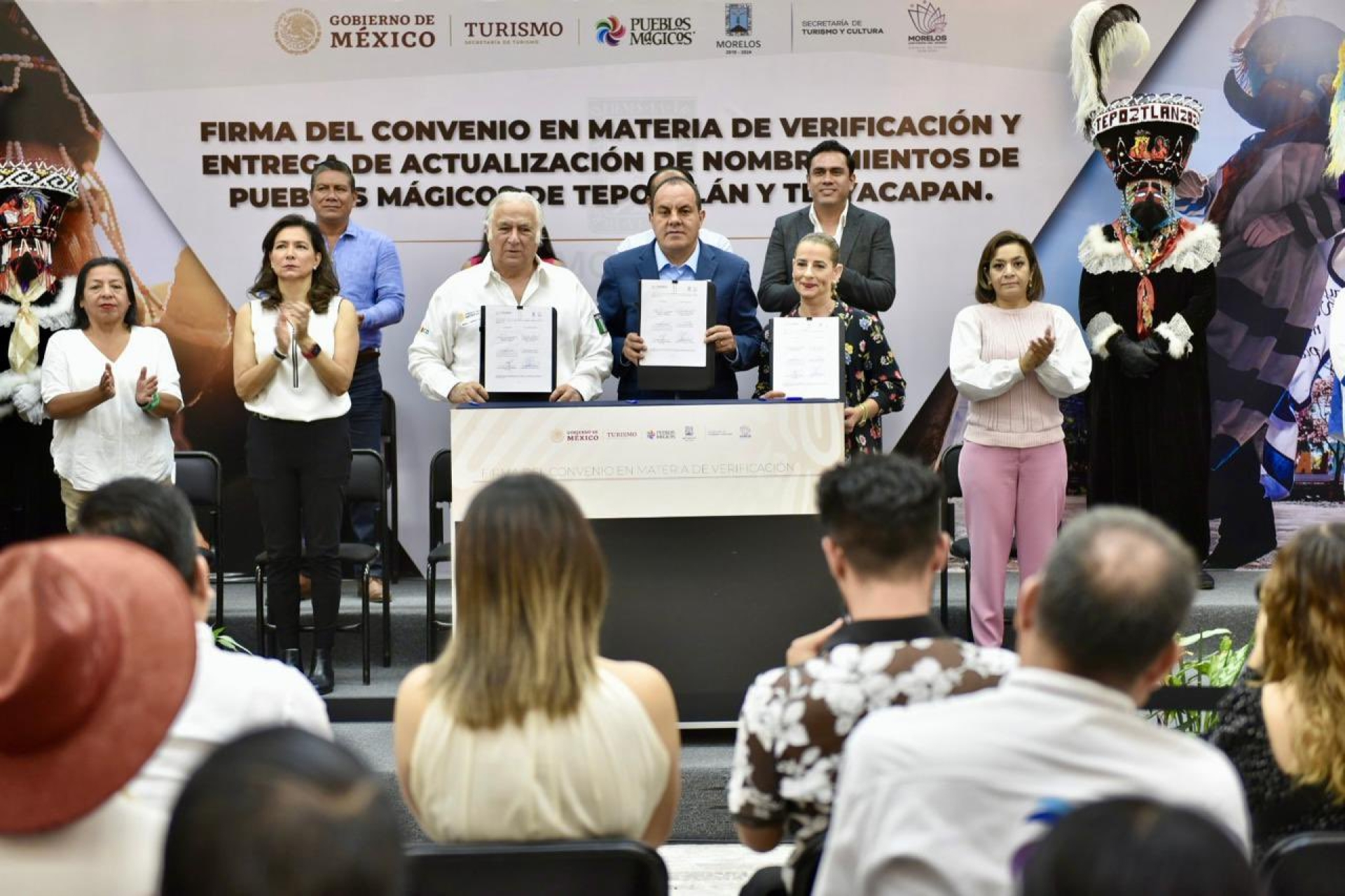Verifican y actualizan nombramiento de Tepoztlán y Tlayacapan como pueblos mágicos