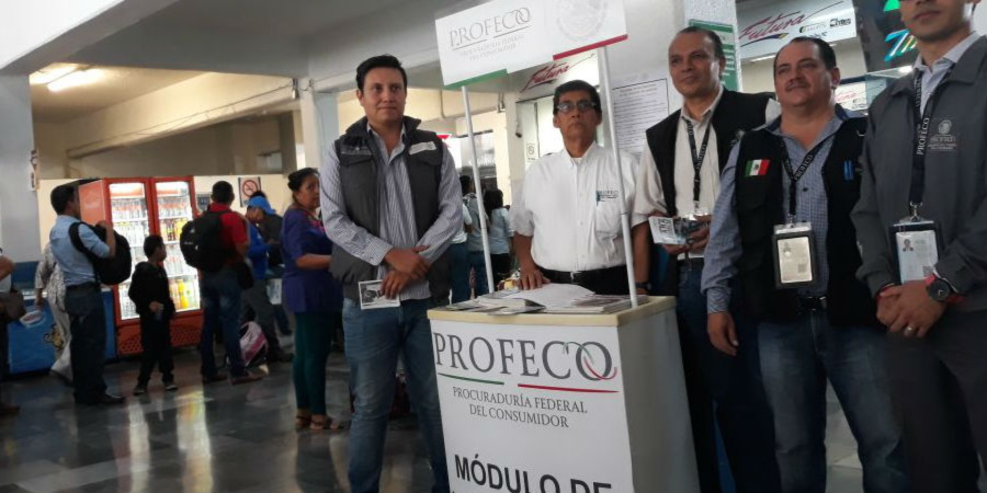 Instala Profeco módulos itinerantes en terminales de autobuses
