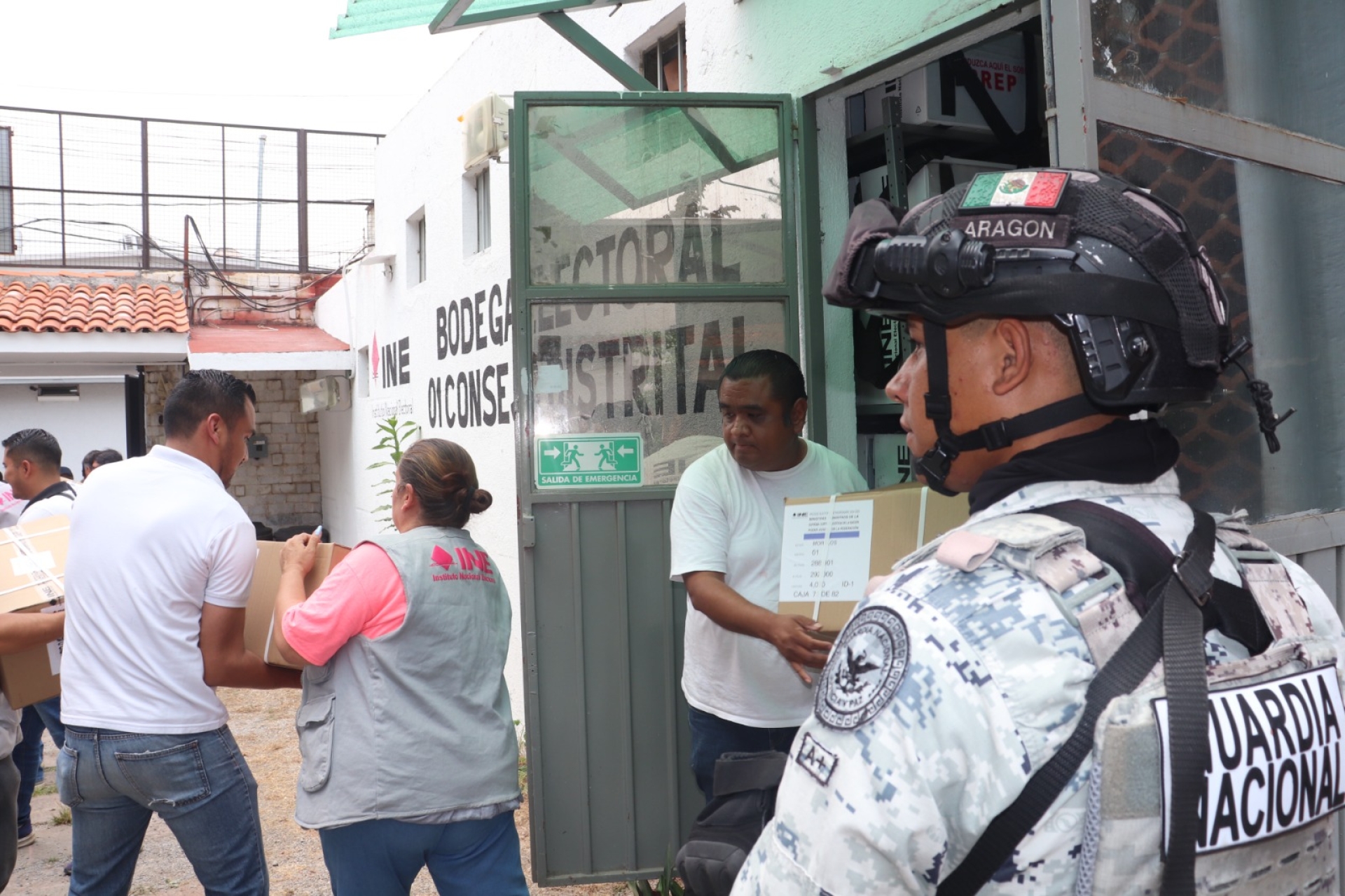 Arriba a Morelos papelería del proceso electoral extraordinario para elegir a integrantes del PJF