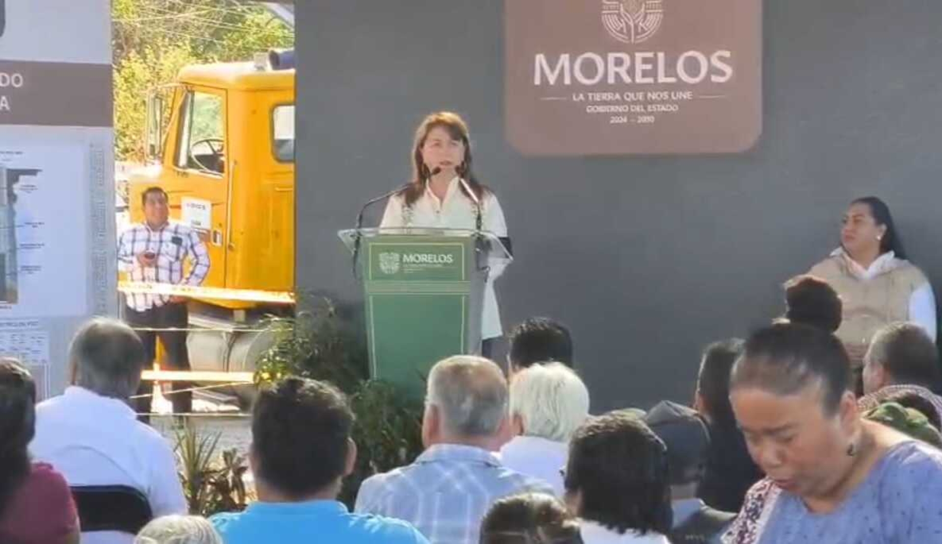 Fundamental coordinación entre gobiernos para avance de obras que garantizan acceso al agua potable, señala gobernadora