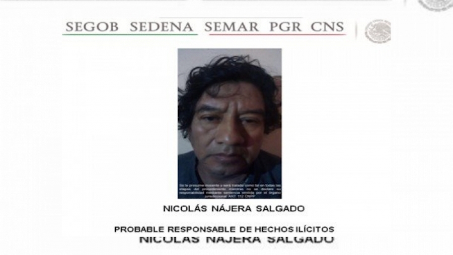 Detiene gobierno federal a presunto líder de “Guerreros Unidos” en Morelos