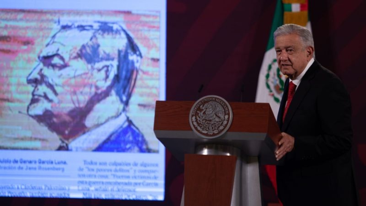 AMLO anuncia informe diario en la 'mañanera' del juicio contra García Luna