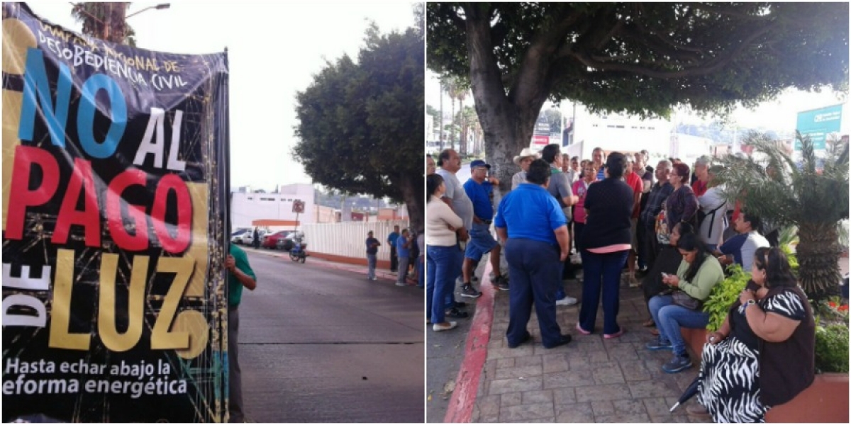 Se manifiestan integrantes de la ANUEE en Cuernavaca