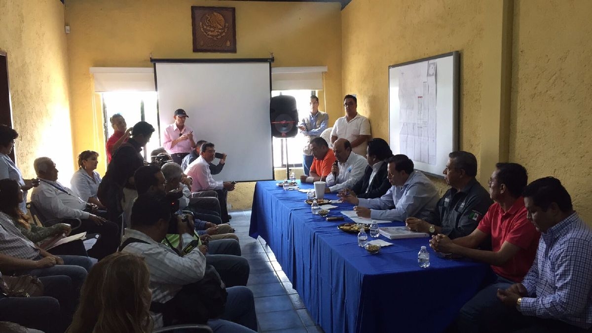 Entrega Conagua Plan Operativo de inundación de Cuautla
