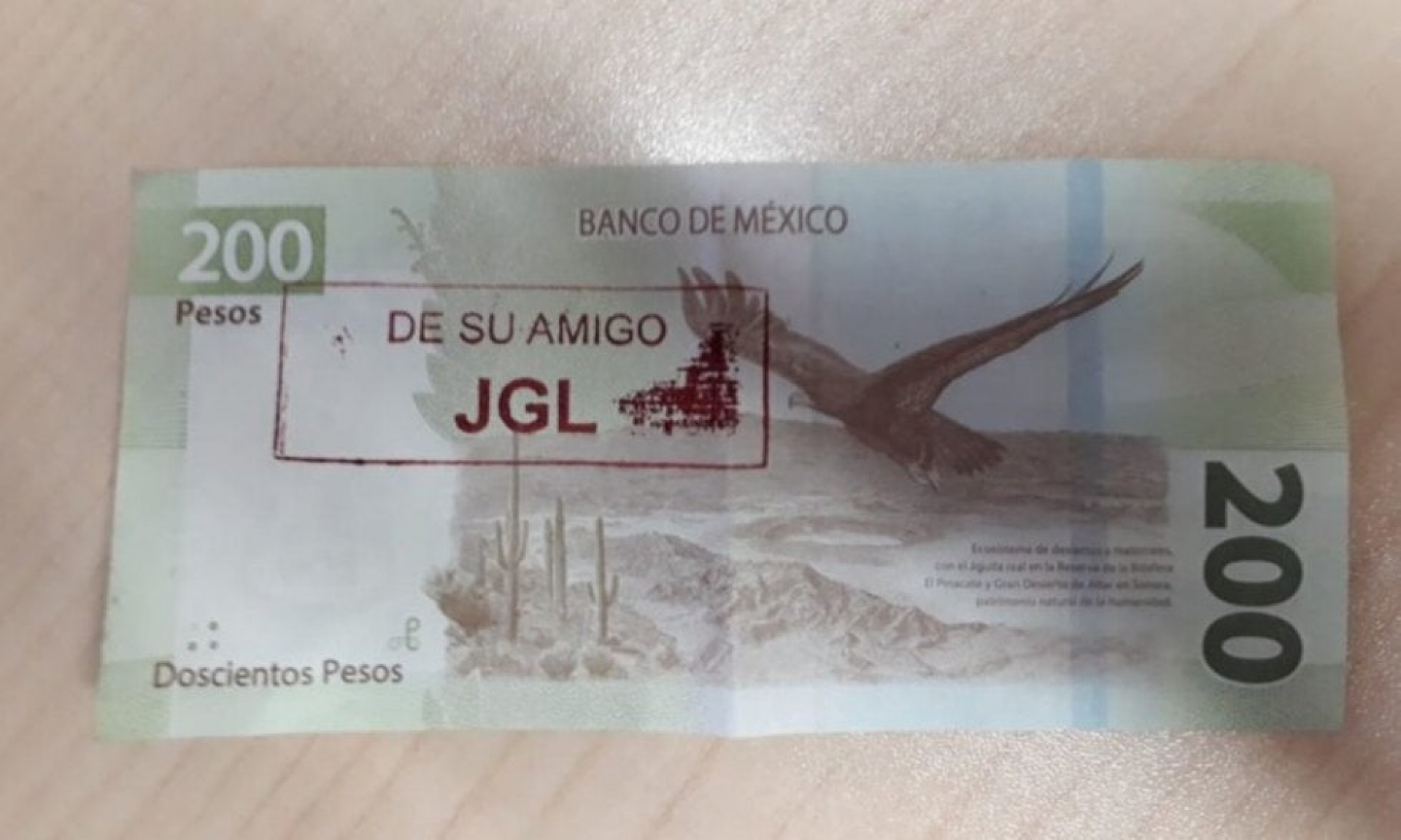 “Chapo billetes” de 200 pesos circulan y son “válidos” en Culiacán