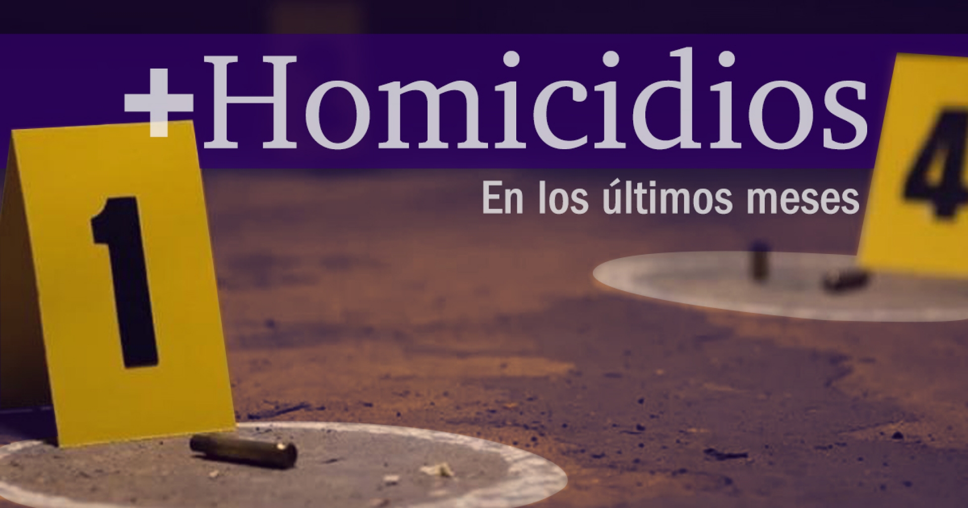 Los homicidios repuntaron en los últimos meses