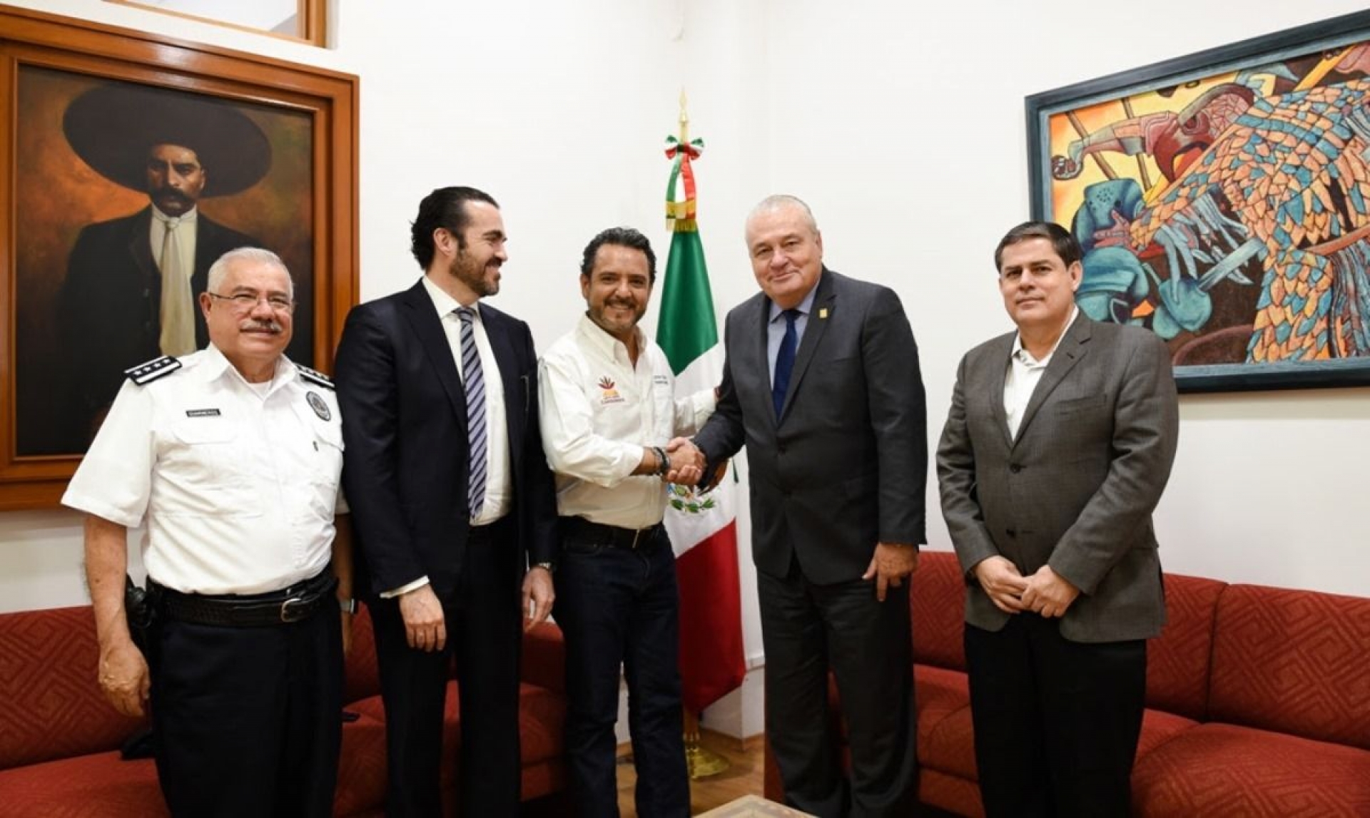 Atiende el gobierno del estado al alcalde de Cuenavaca