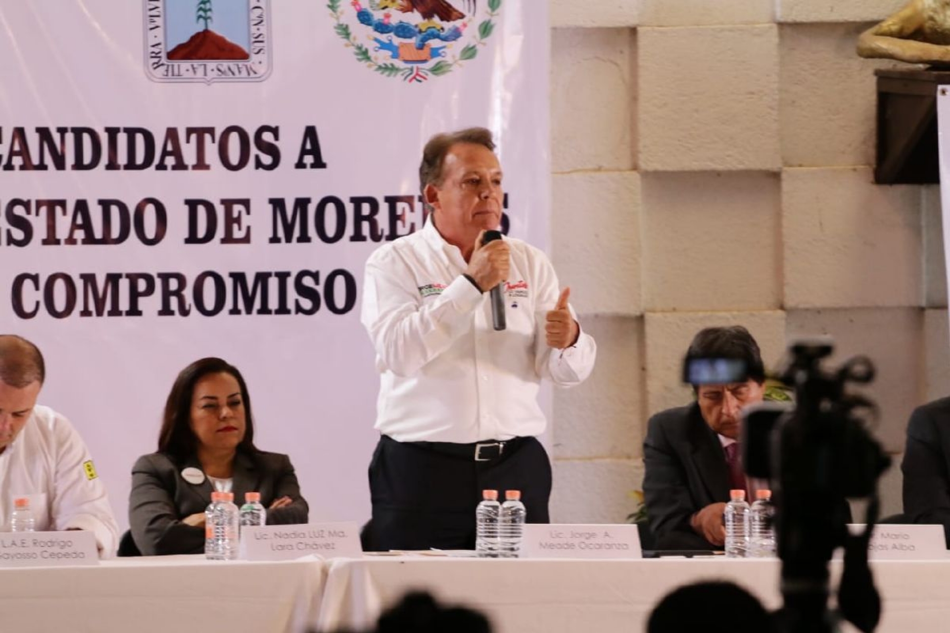 Presenta Jorge Meade propuesta ¡A trabajar, Morelos!