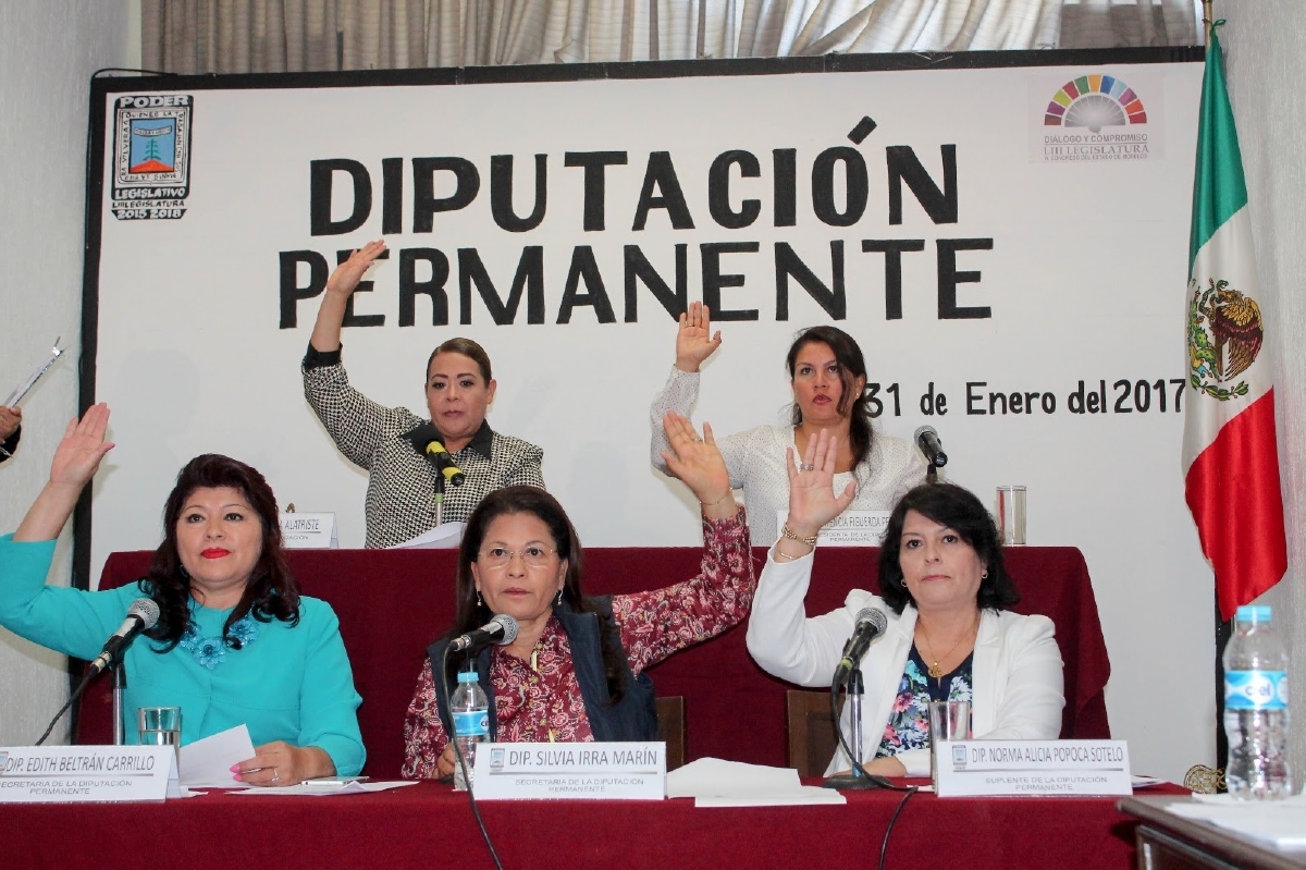 Clausuran trabajos de la Diputación Permanente