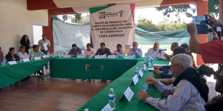 Realizan en Cuernavaca la sesión de trabajo del Coplademun