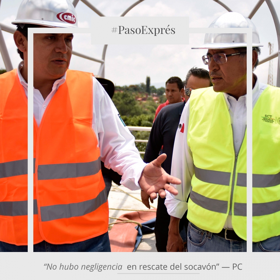 No hubo negligencia en el rescate de víctimas del socavón: PC y Cruz Roja