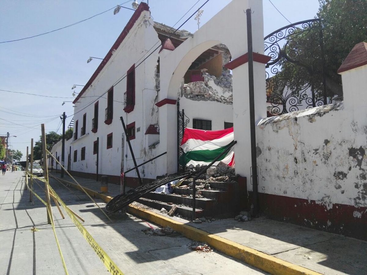 Con daños graves, tres iglesias de Miacatlán