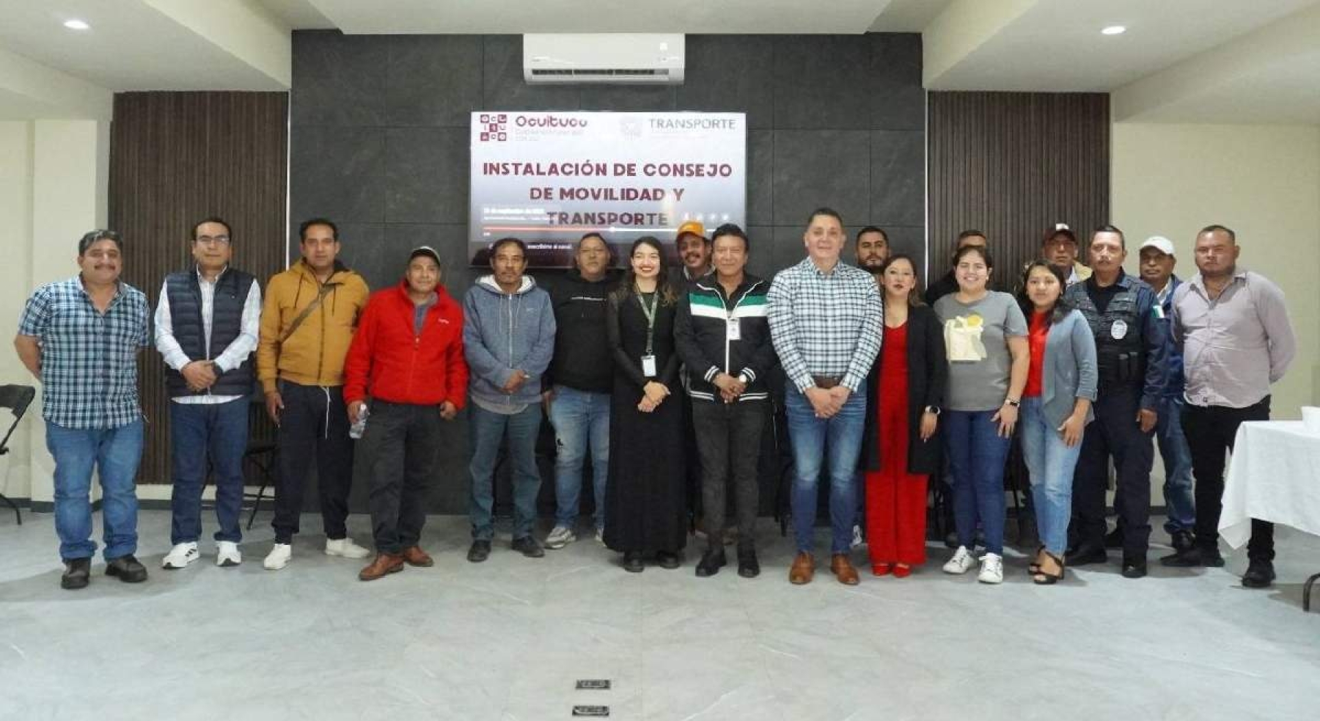 Instalan Consejo de Movilidad y Transporte en Ocuituco