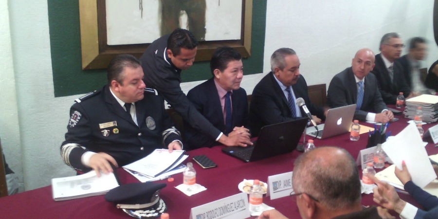 Comparecen integrantes del gabinete de seguridad ante diputados
