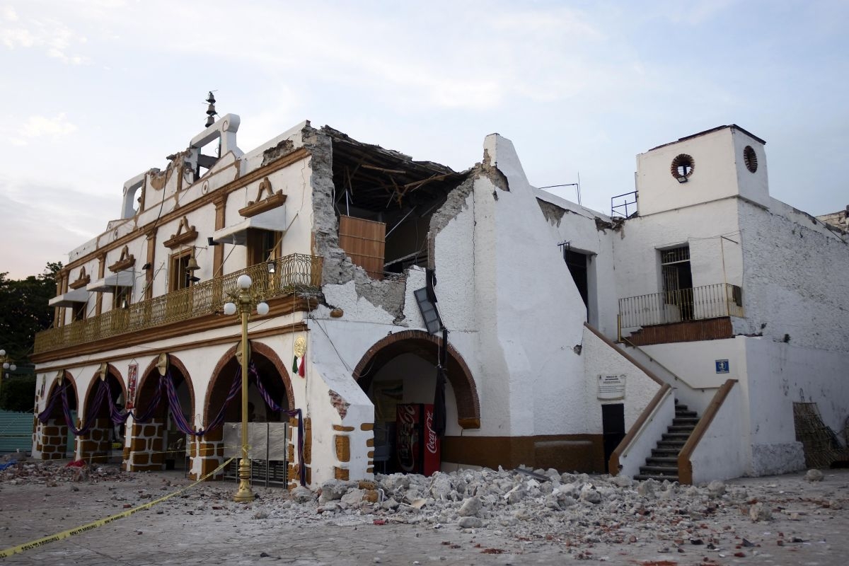 En riesgo, edificios históricos de Jojutla tras sismo