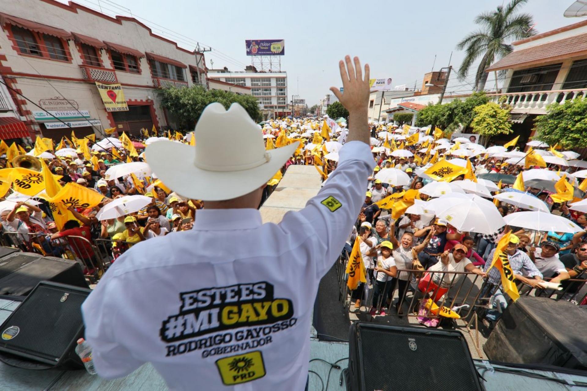 Rodrigo Gayosso inició su campaña en Cuautla