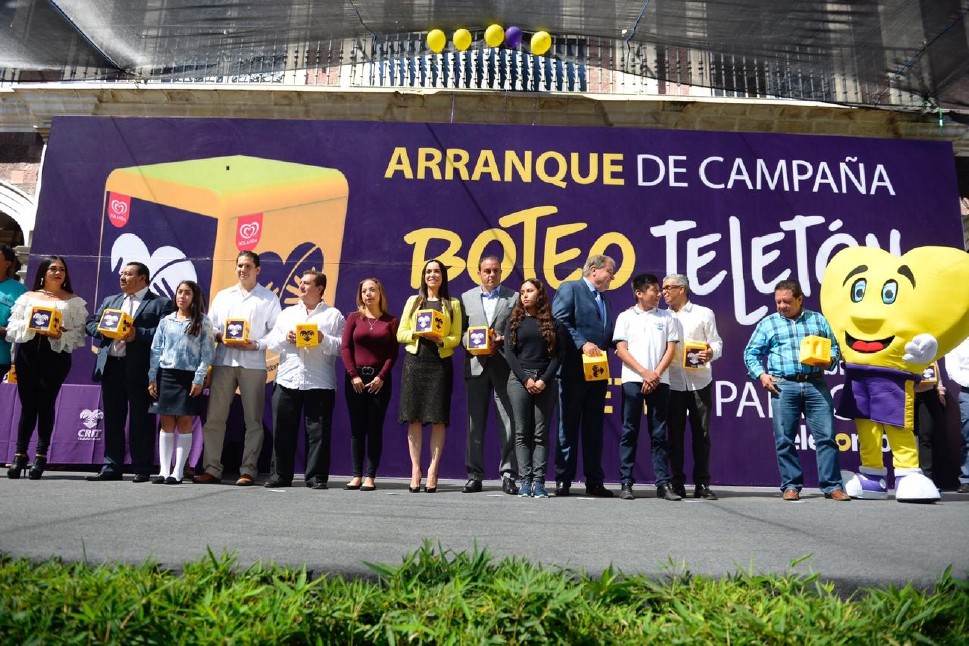 Arranca campaña de colecta Teletón 2018 en Cuernavaca