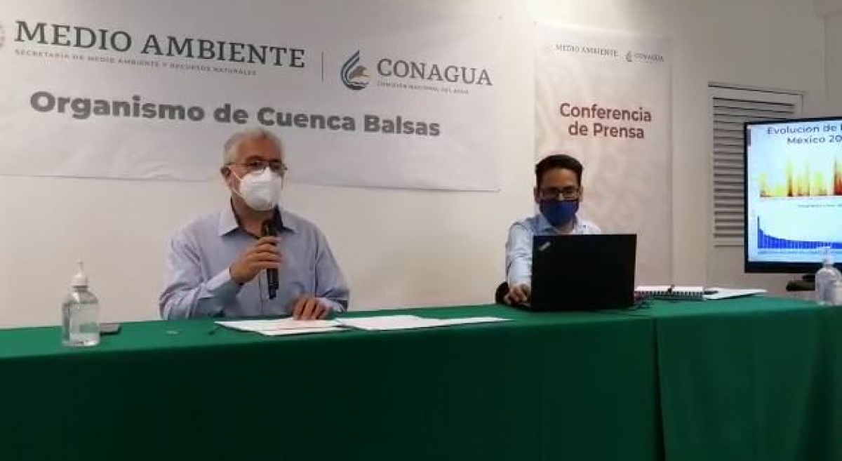 Refiere Conagua que Morelos registra un panorama anormalmente seco