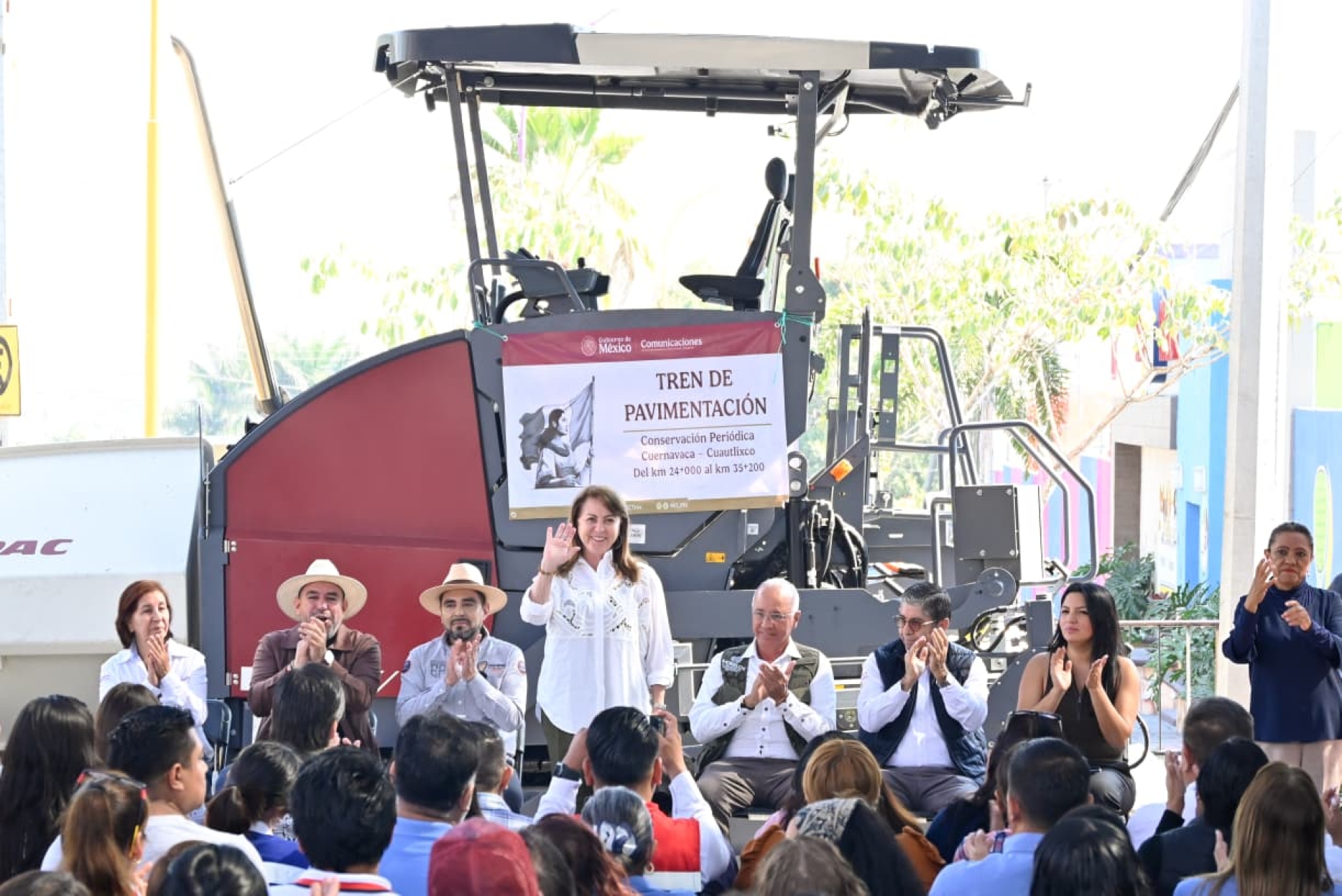 Inicia gobierno de Margarita González Saravia 'Programa de conservación de infraestructura carretera 2026'