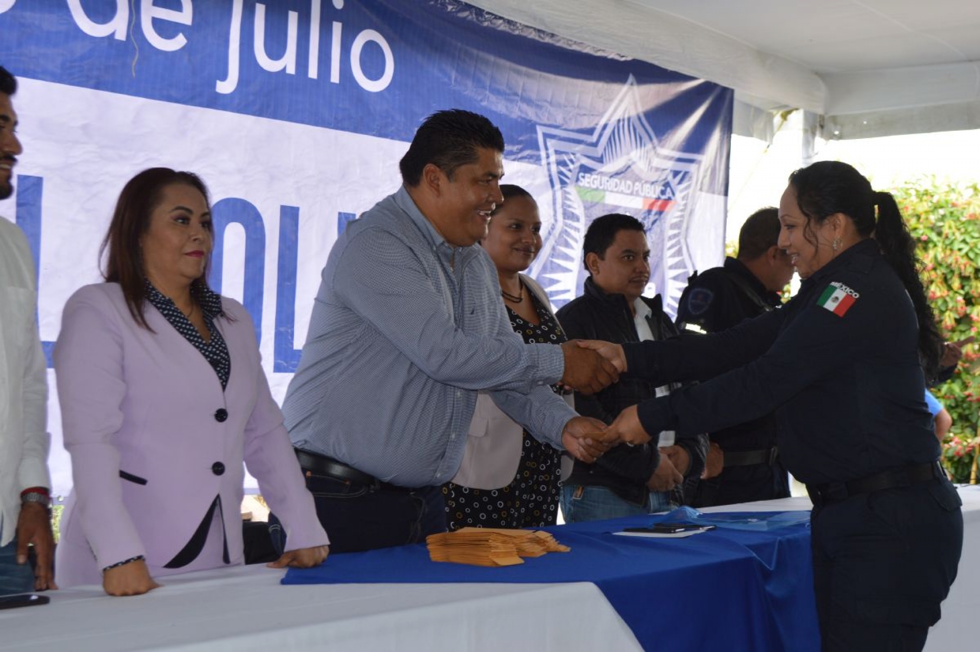 Festejan en Yecapixtla el “Día del Policía”