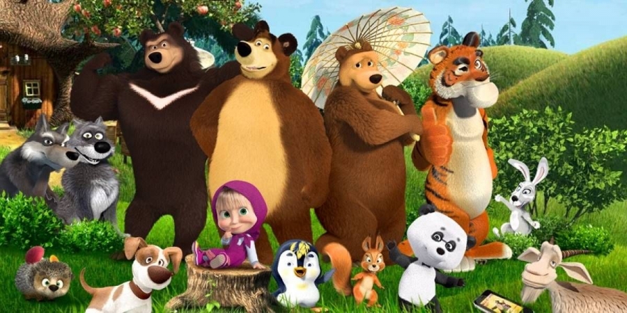 “Masha y el Oso” compartirán sus vacaciones y “show” en vivo con familias mexicanas