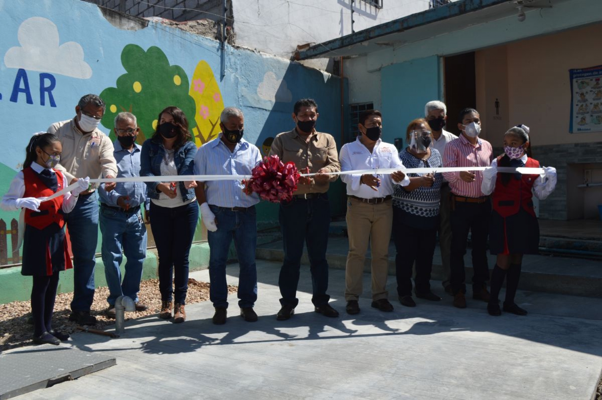 Inaugura el alcalde de Cuautla obras en cuatro colonias