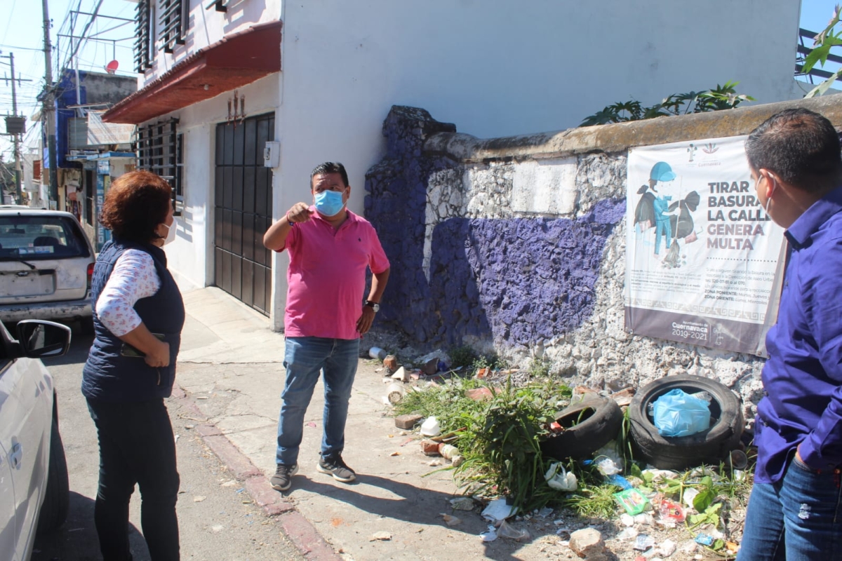 Autoridades realizan recorrido en puntos críticos de la Ecozona