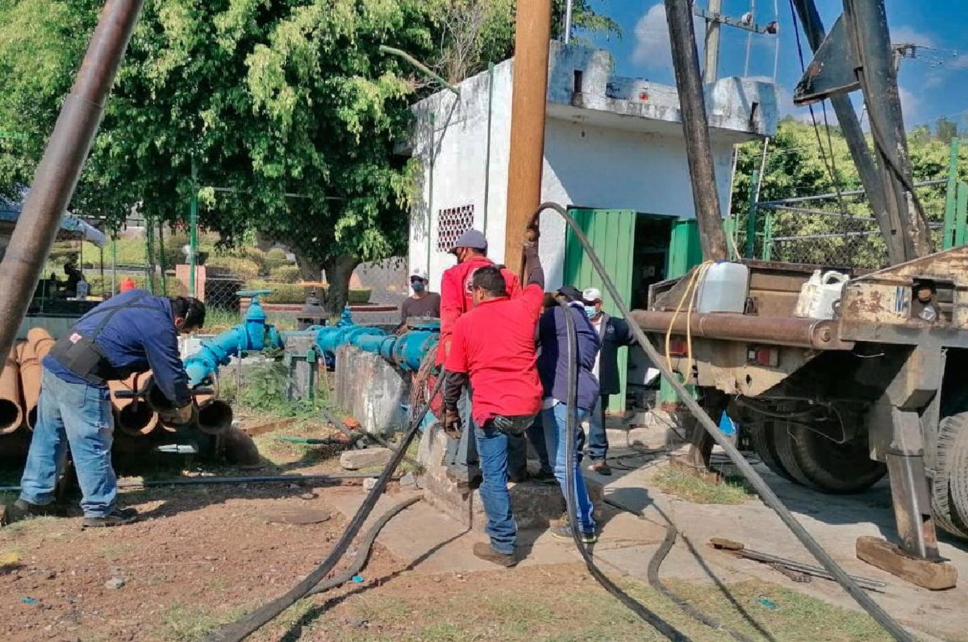 Vecinos de la zona norte agradecen al SAPAC la respuesta a sus peticiones