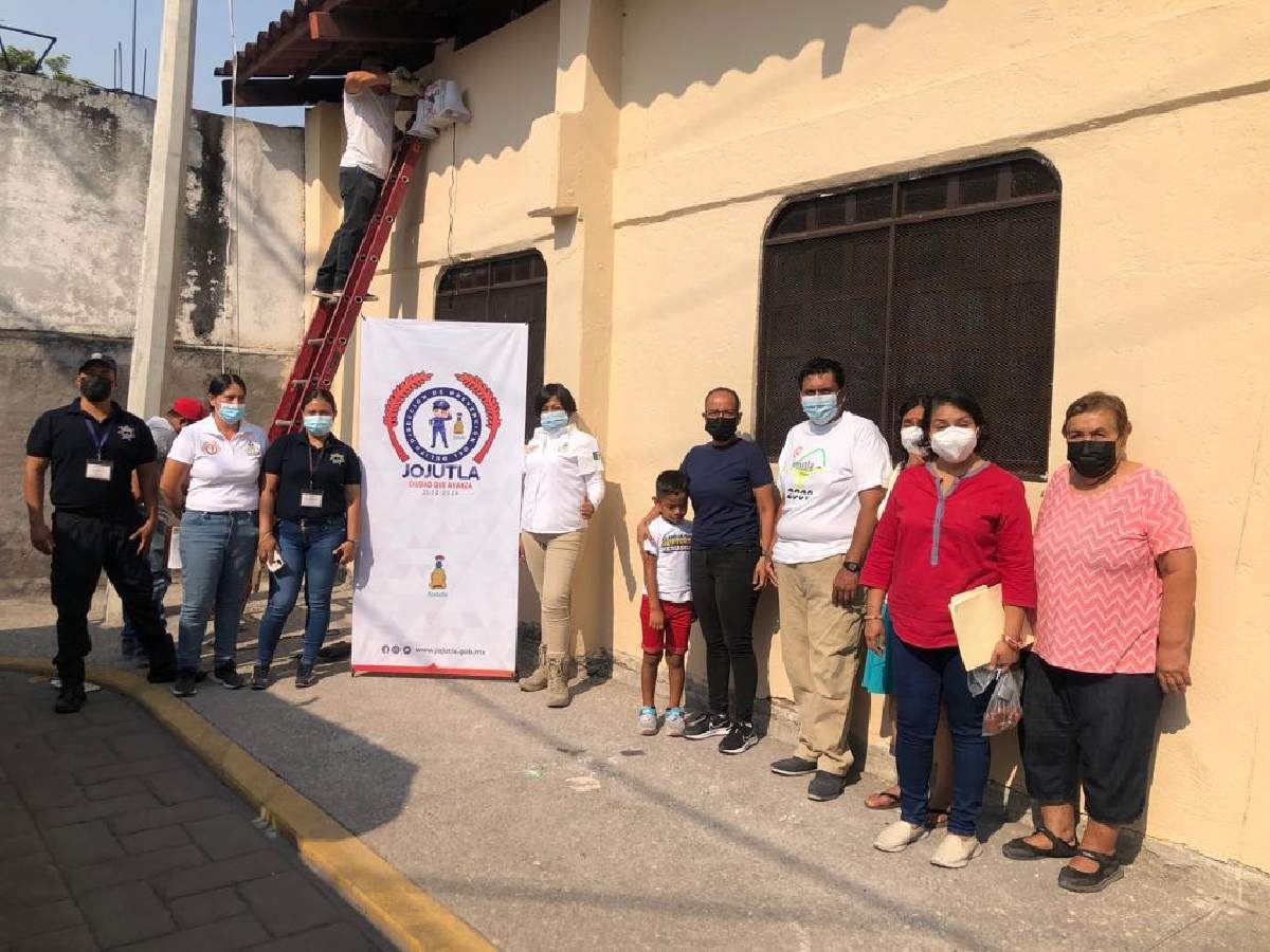 En Jojutla continúa la instalación de alarmas vecinales