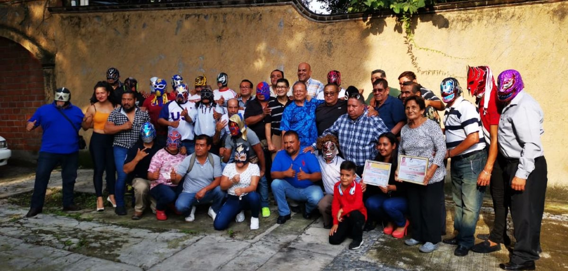 Celebran el día nacional de la Lucha Libre y del luchador profesional
