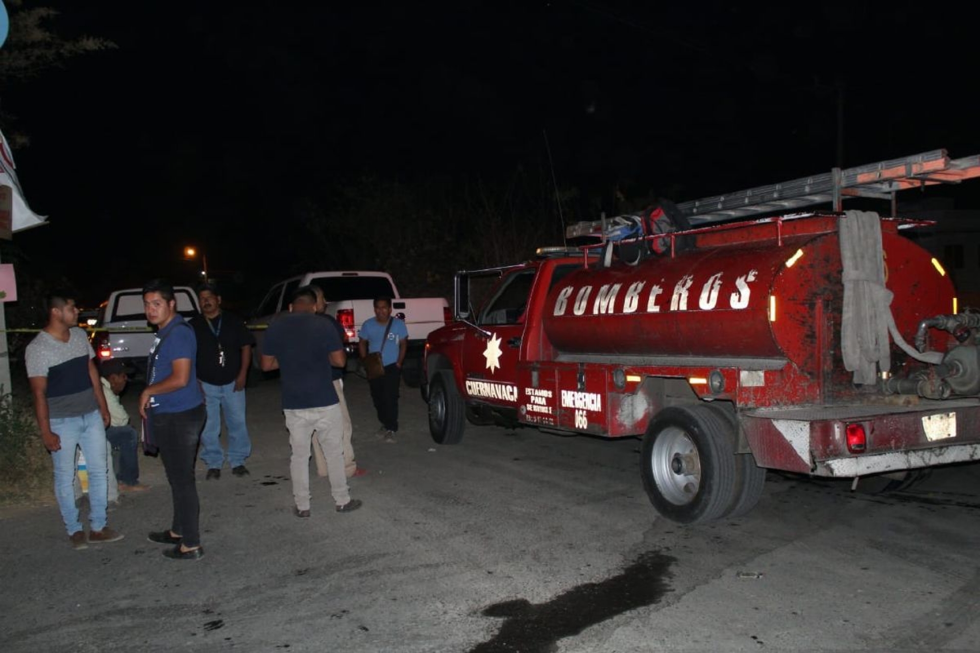 Sin identificar, el hombre calcinado en Ocotepec