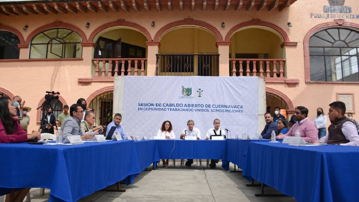 Se celebró en Chamilpa el quinto cabildo abierto