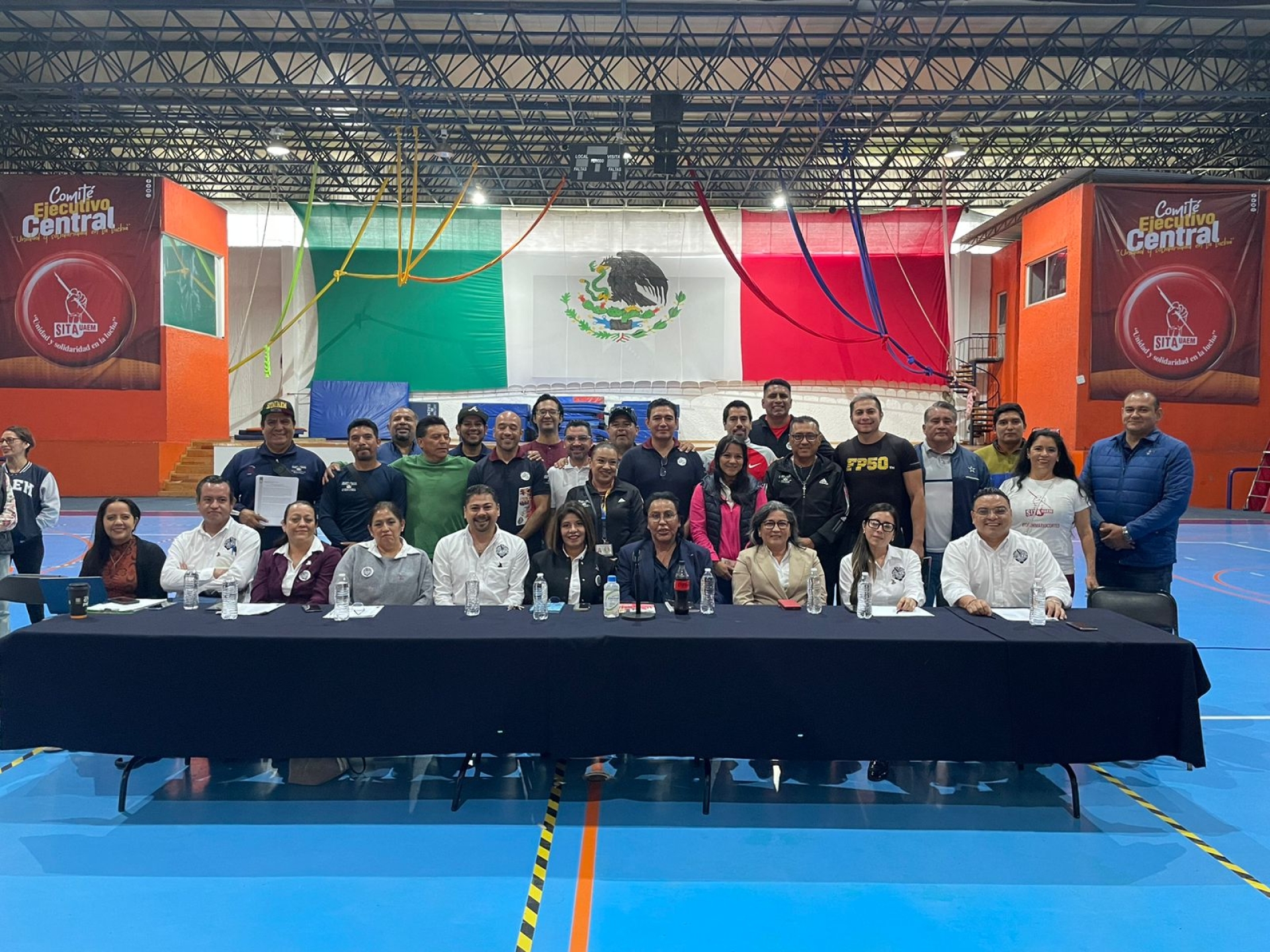 Realizan cierre de campaña electoral de la planilla 'Fuerza Académica Sindical' en la UAEM
