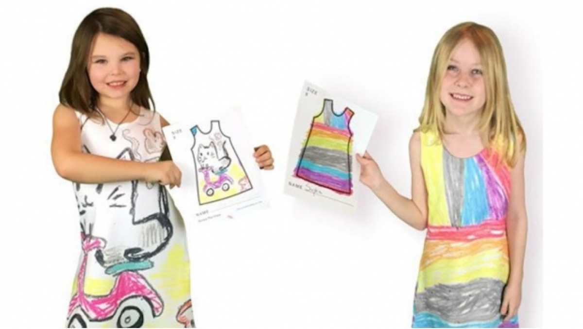 Fabrican ropa diseñada por niños y los resultados son increíbles