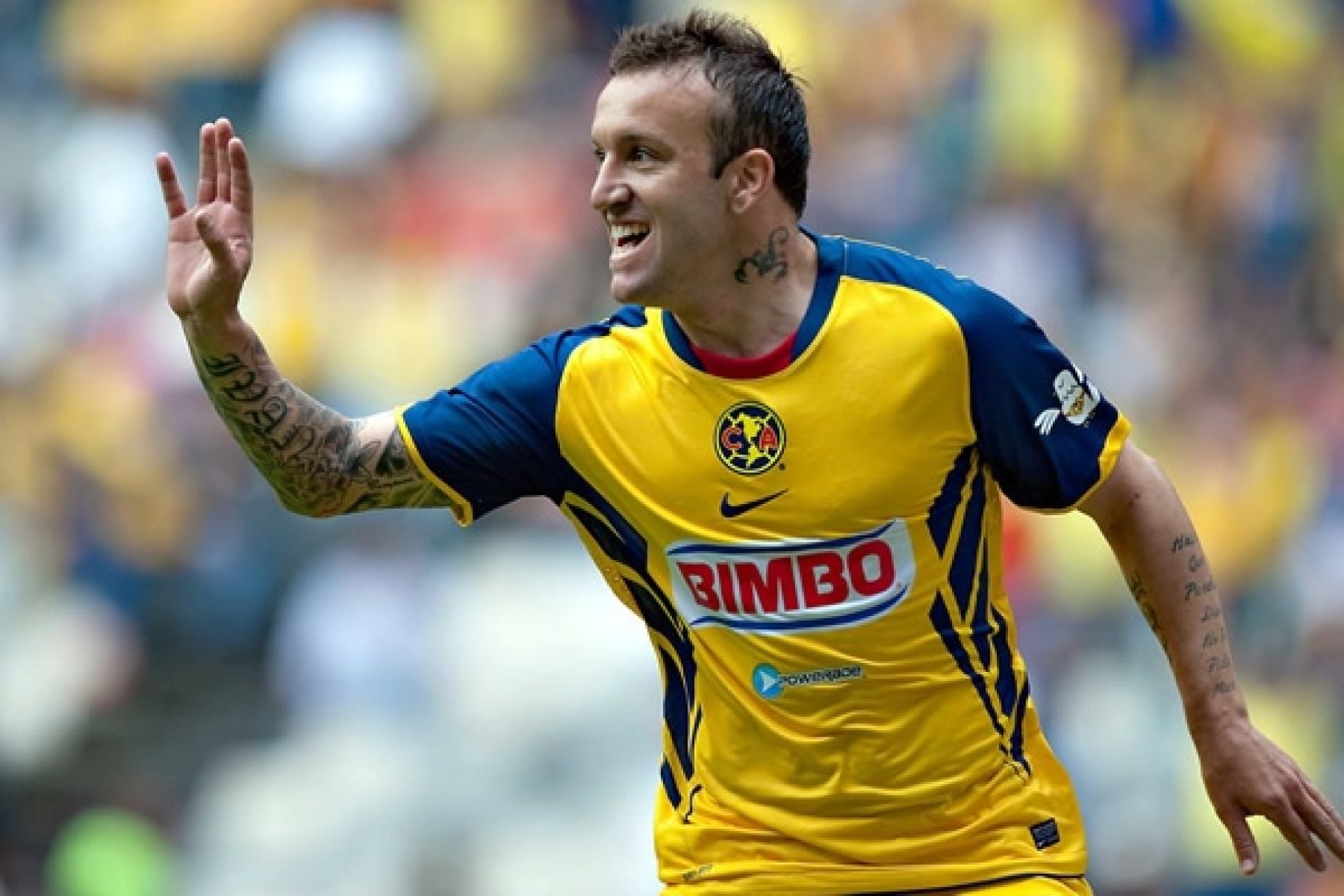 Matías Vuoso, presente en el Juego de Leyendas América vs Pumas
