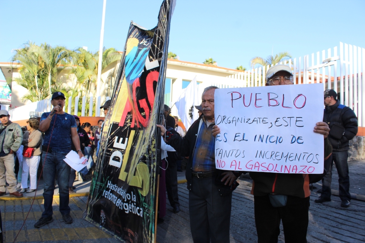 Nueva protesta contra la CFE; exigen alto a los abusos