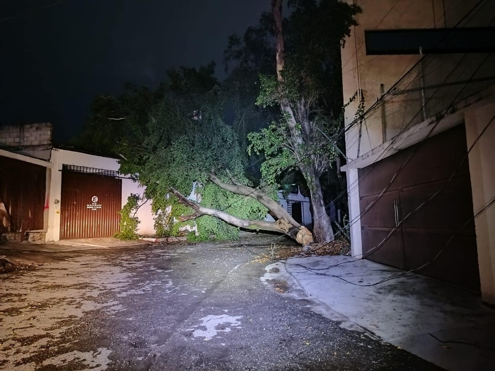 Protección Civil atiende emergencias por lluvias en Temixco