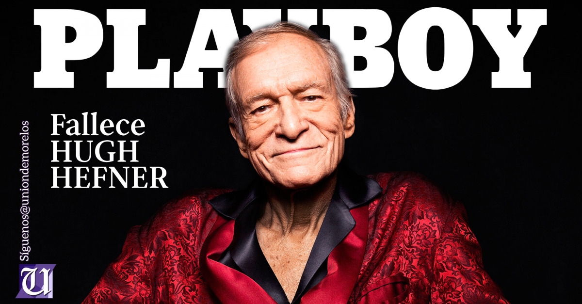 Muere Hugh Hefner, fundador de la revista Playboy
