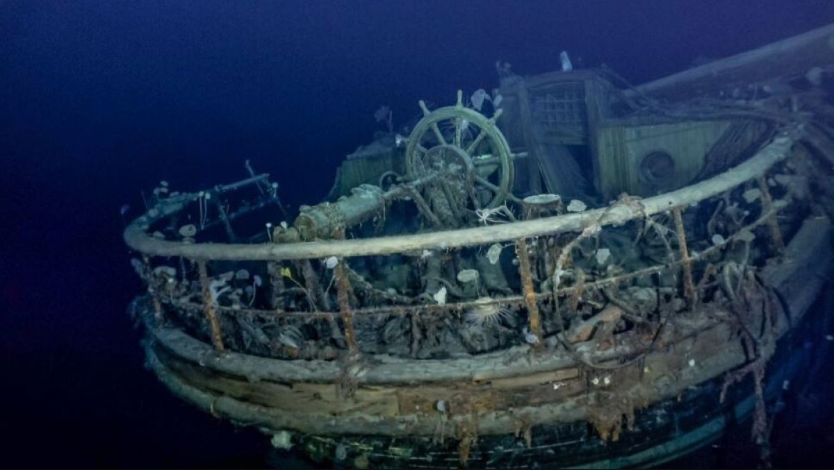 A más de un siglo de naufragio hallan el ‘Endurance’ en la Antártida