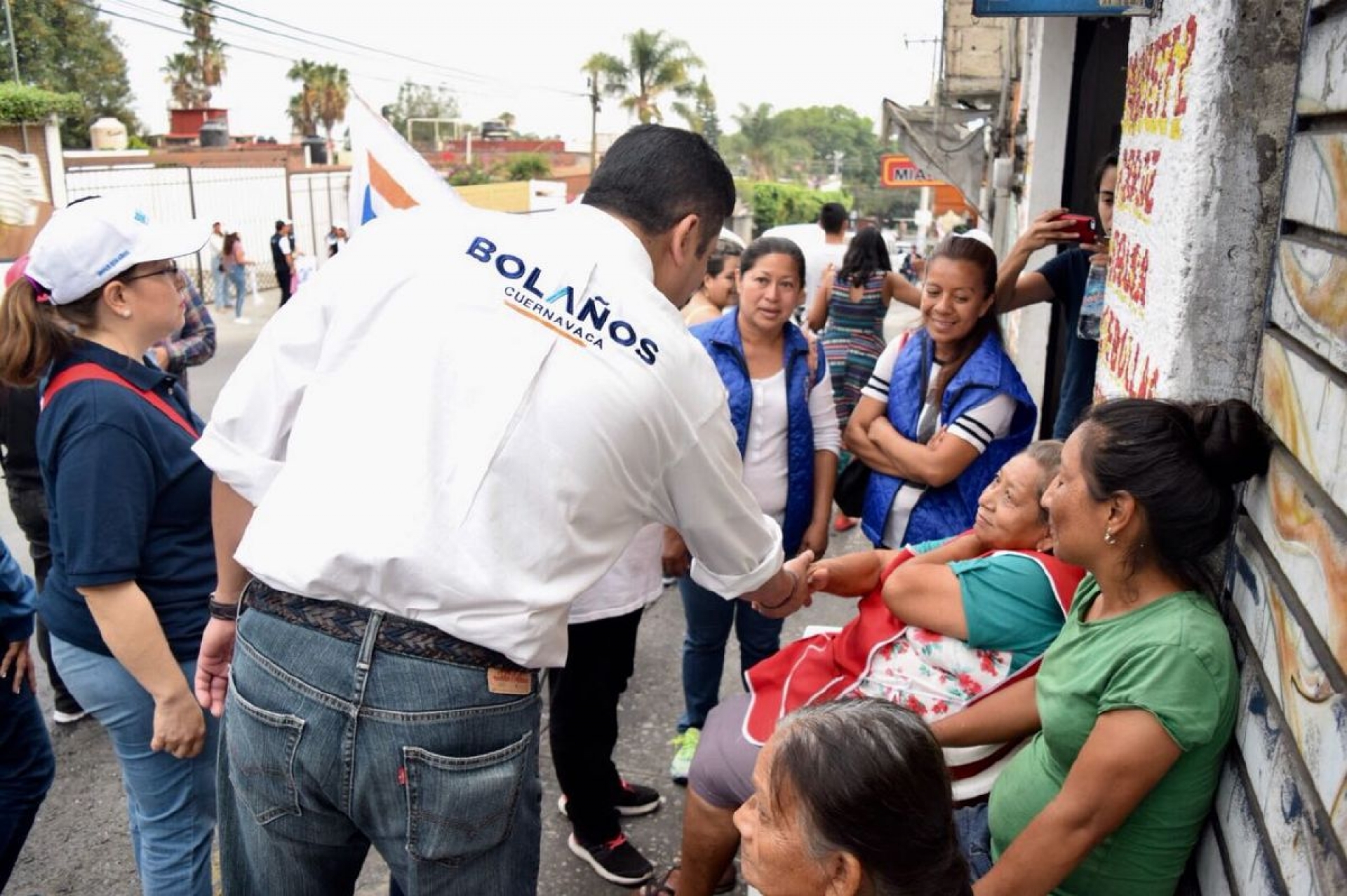 Recorre Javier Bolaños colonia Lienzo del Charro