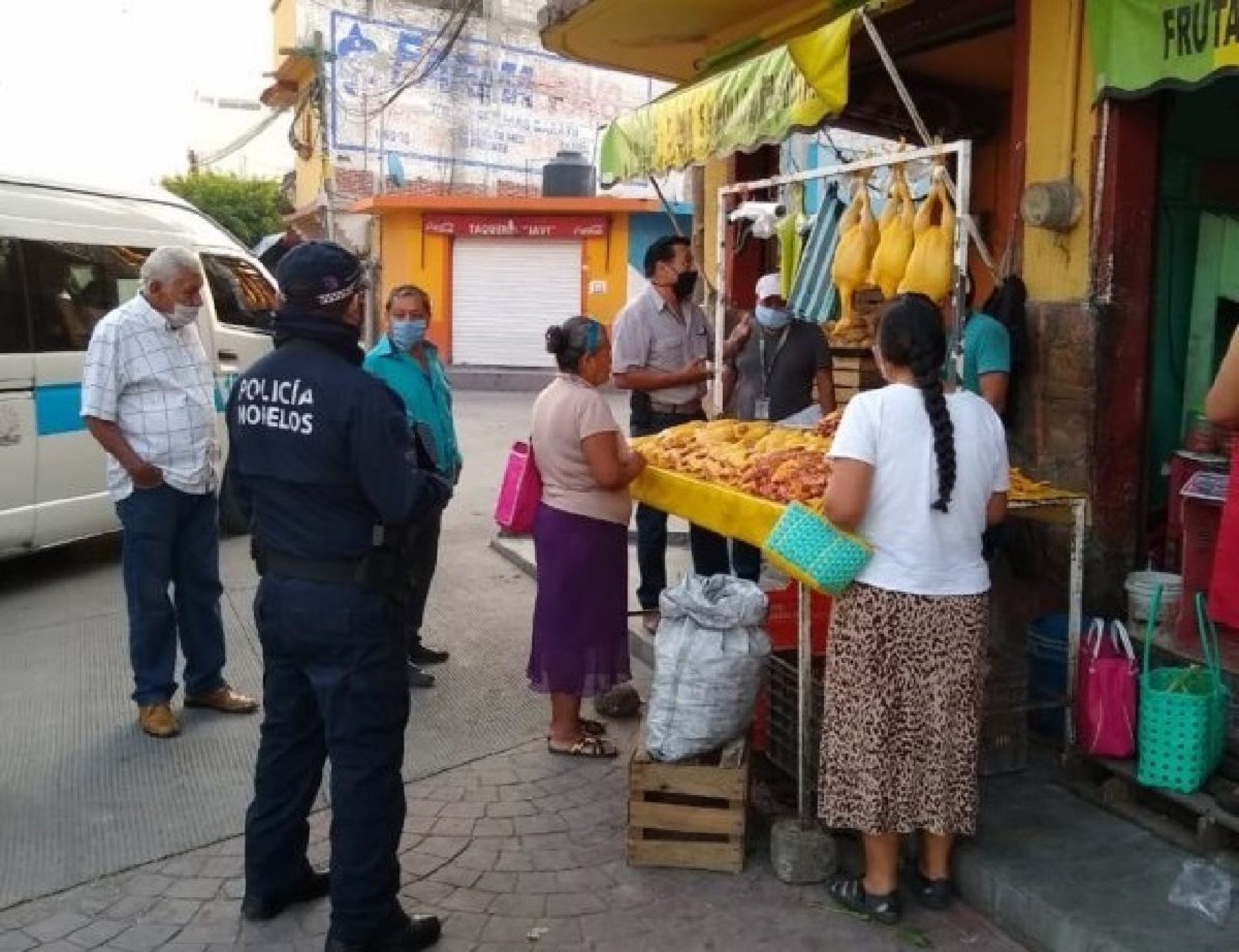 Recorre “Convoy por la Seguridad y la Salud” el municipio de Ayala