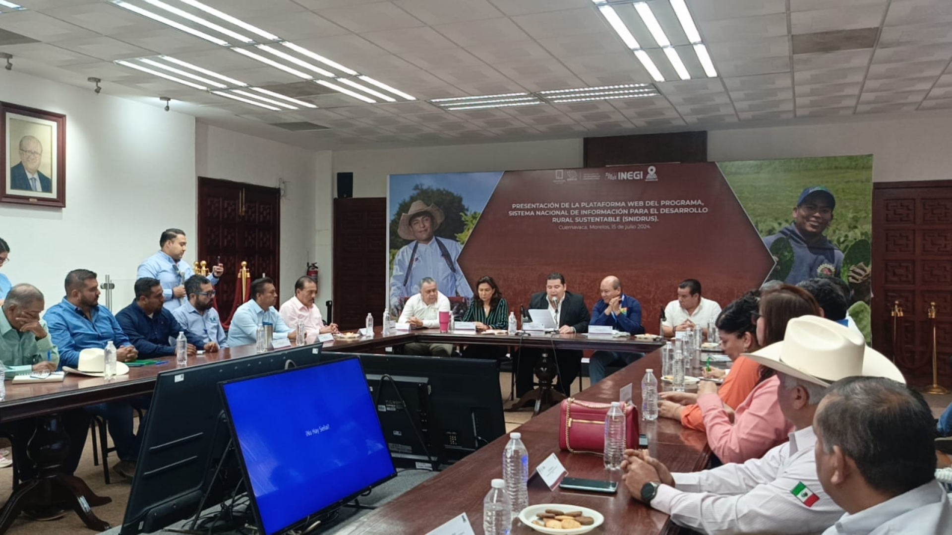 Presentan plataforma web del Sistema Nacional de Información para el Desarrollo Rural Sustentable
