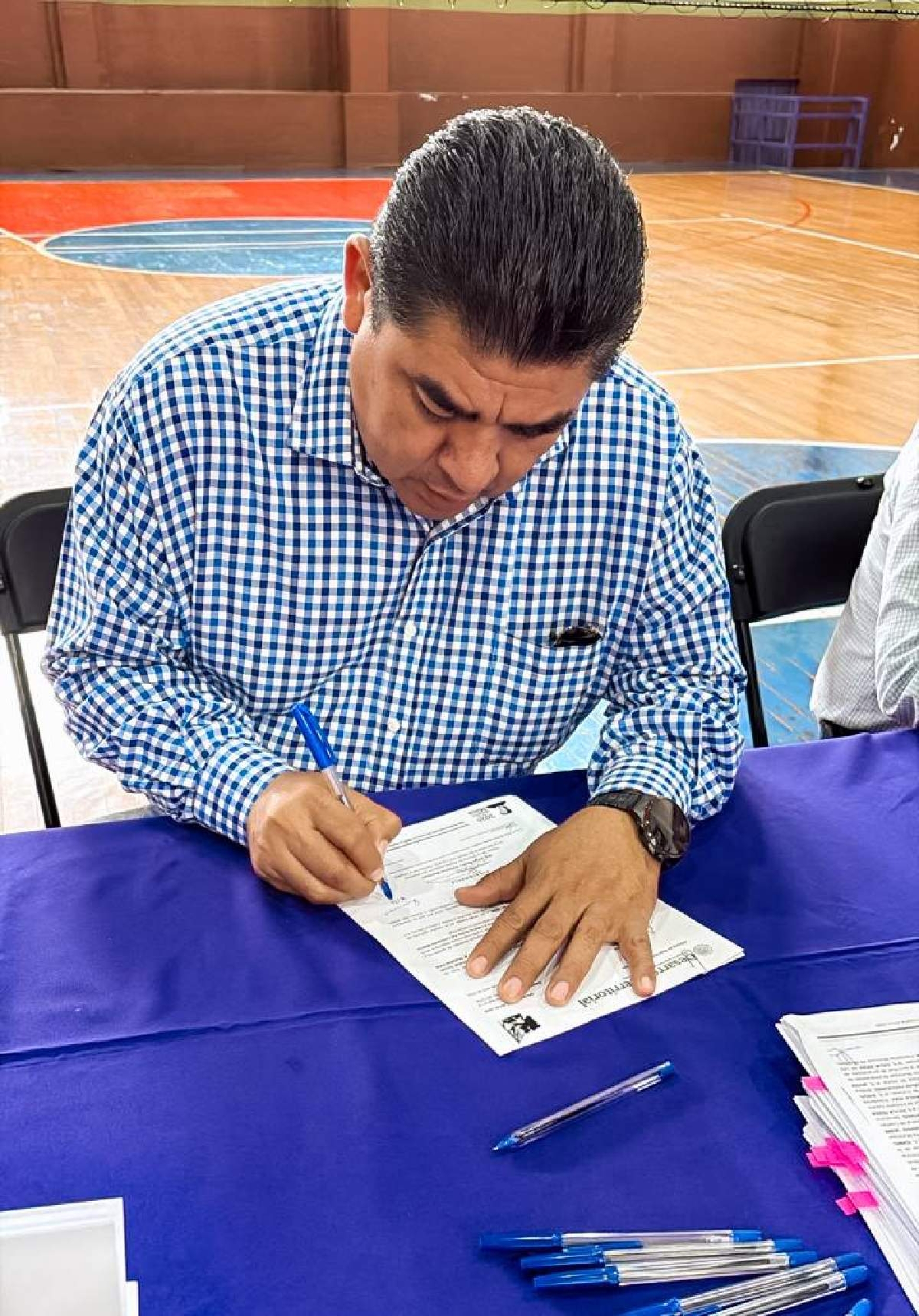 Participa alcalde de Yecapixtla en firma del convenio 'Mundial Social'