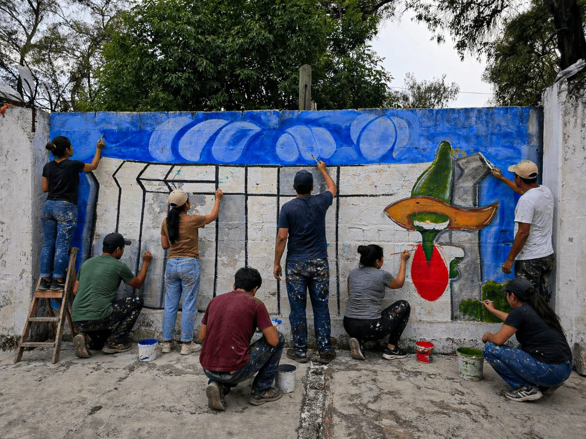 Gobierno municipal impulsa creación de murales comunitarios para fortalecer identidad y tejido social en Cuernavaca