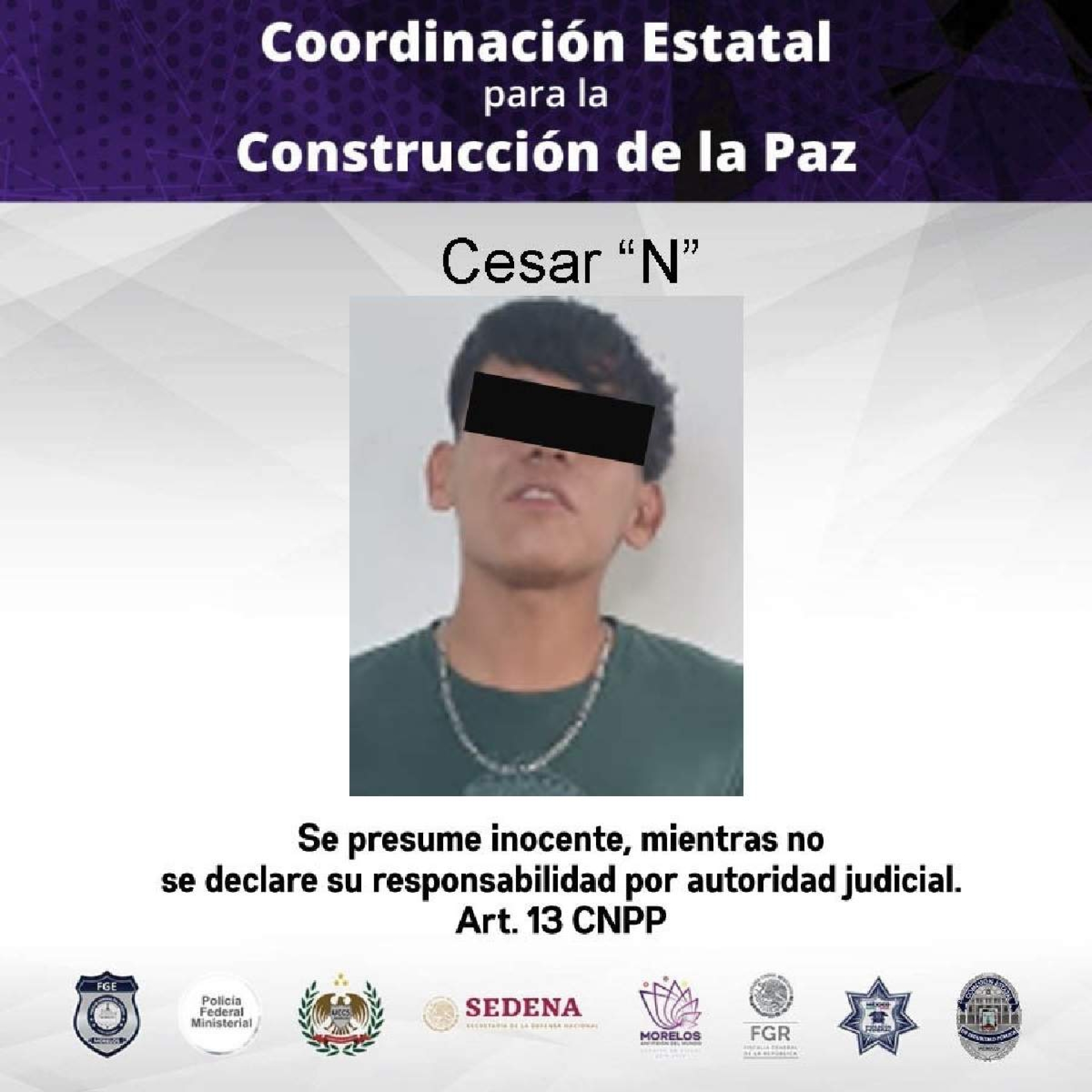 Capturan a automovilista en poder de 'cristal'