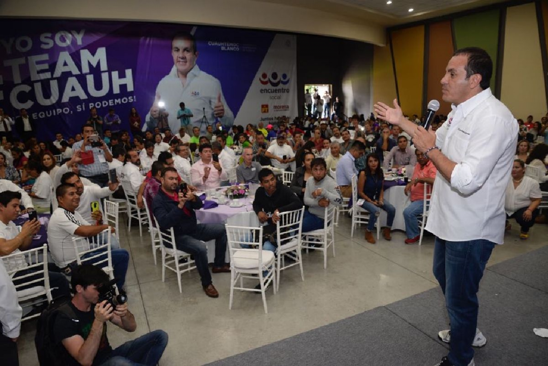 Promete Cuauhtémoc Blanco impulsar el deporte y la cultura