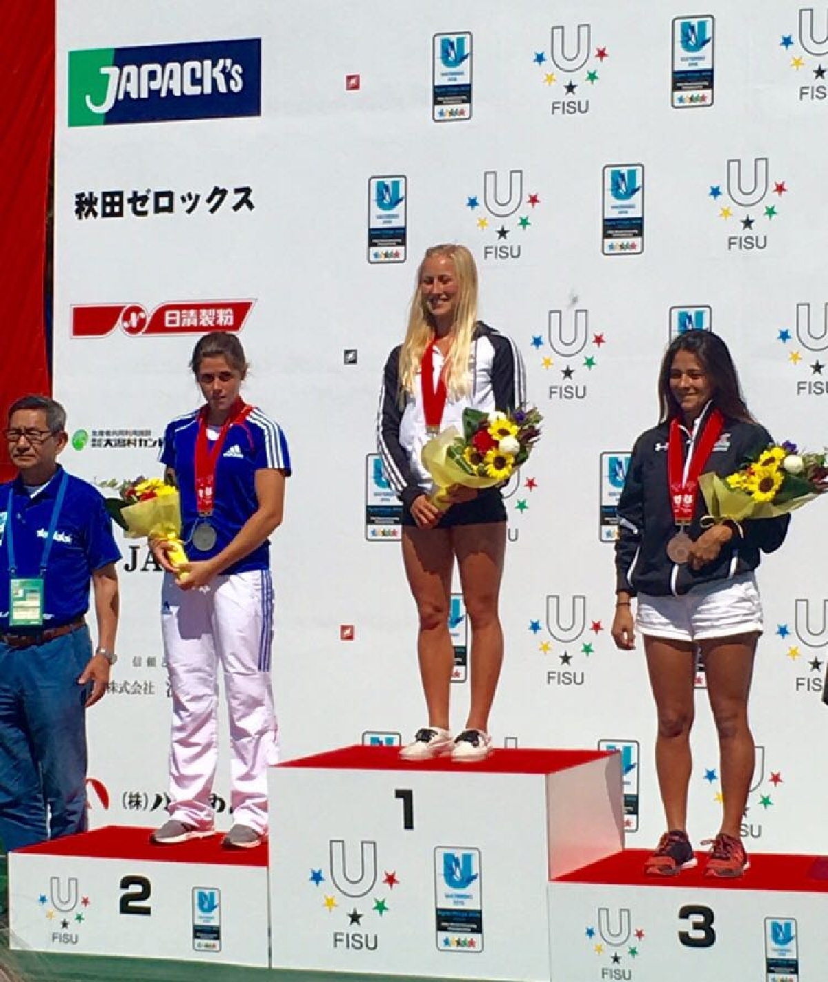 Carolina Chapoy gana bronce en Japón
